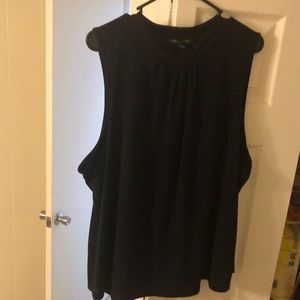 Banana Republic Factory XXL mock turtle sleeveless blouse